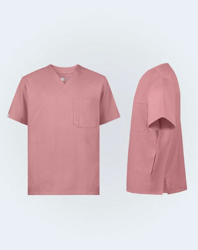 GQ Pro MED Premium Men Scrub Shirt - Breast Cancer