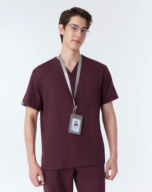 GQ Pro Med Men Scrub Shirt  (Premium)