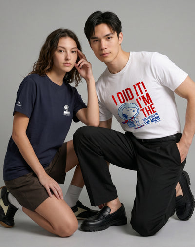 GQ x PEANUTS™ - Snoopy’s going to the moon