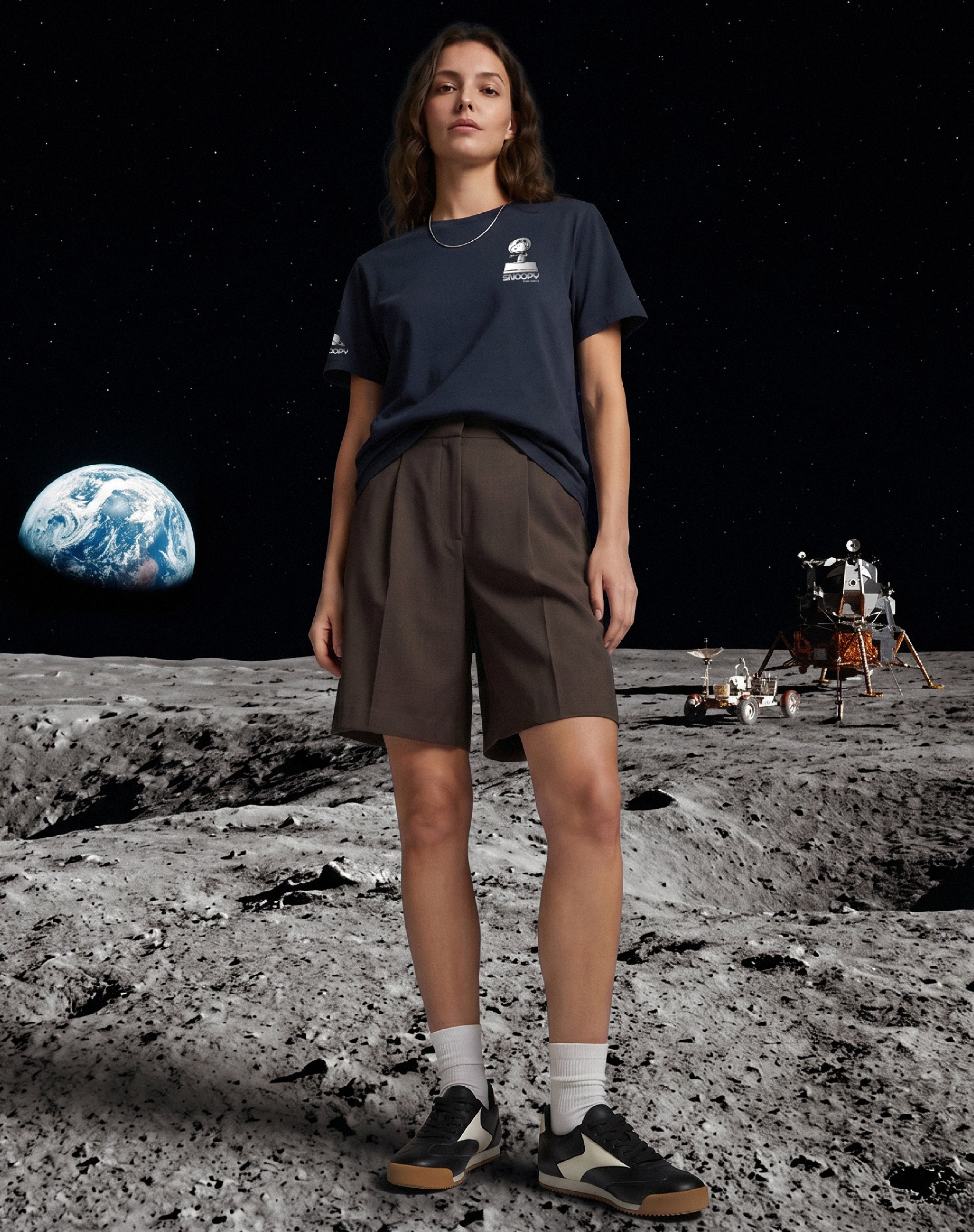 GQ x PEANUTS™ - Snoopy’s going to the moon