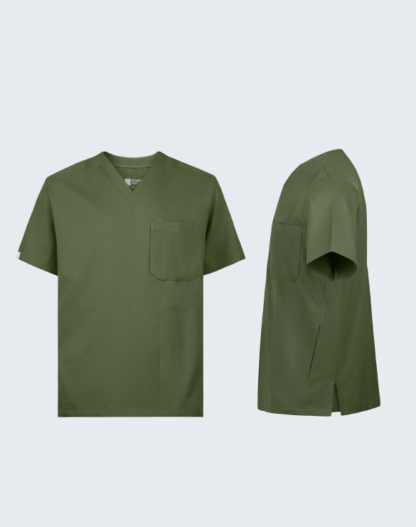 GQ Pro Med Men Scrub Shirt  (Premium)