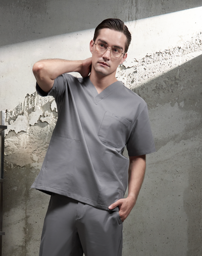 GQ Pro Med Men Scrub Shirt  (Premium)