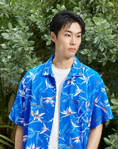 GQ Summer Print Shirt