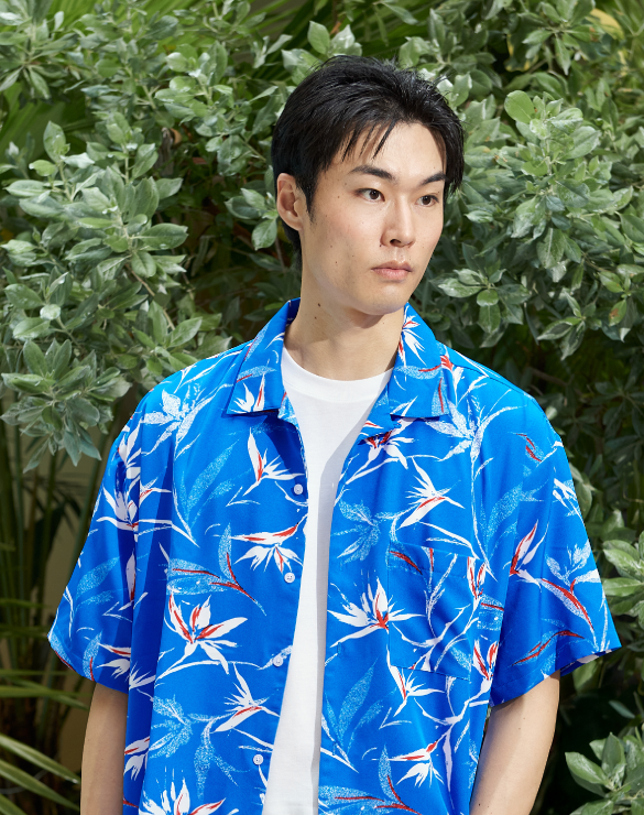 GQ Summer Print Shirt
