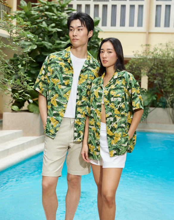 GQ Summer Print Shirt