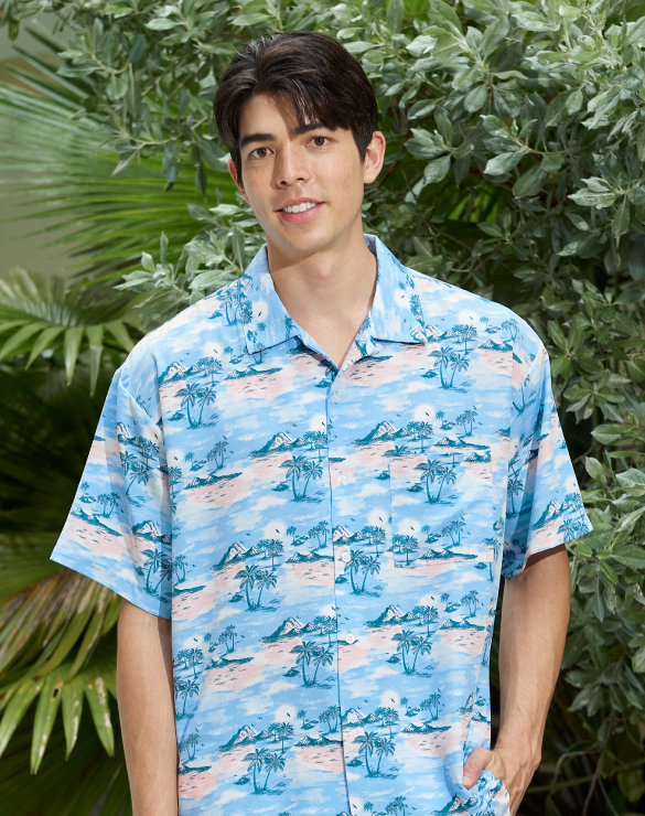 GQ Summer Print Shirt