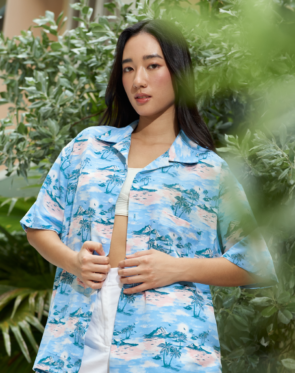 GQ Summer Print Shirt