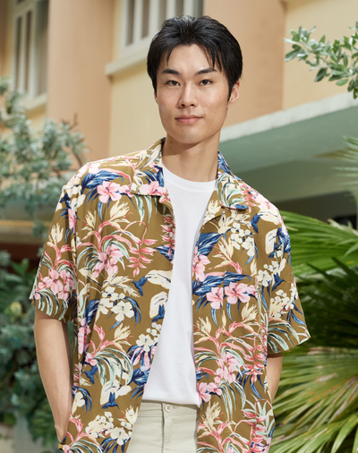 GQ Summer Print Shirt