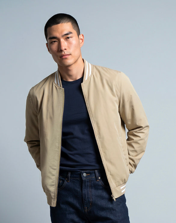 Minimal Bomber Jacket