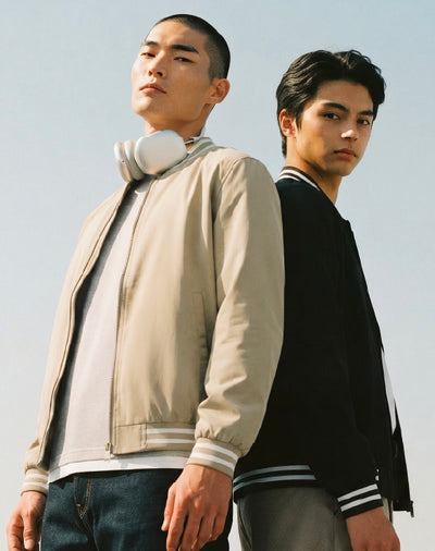 Minimal Bomber Jacket