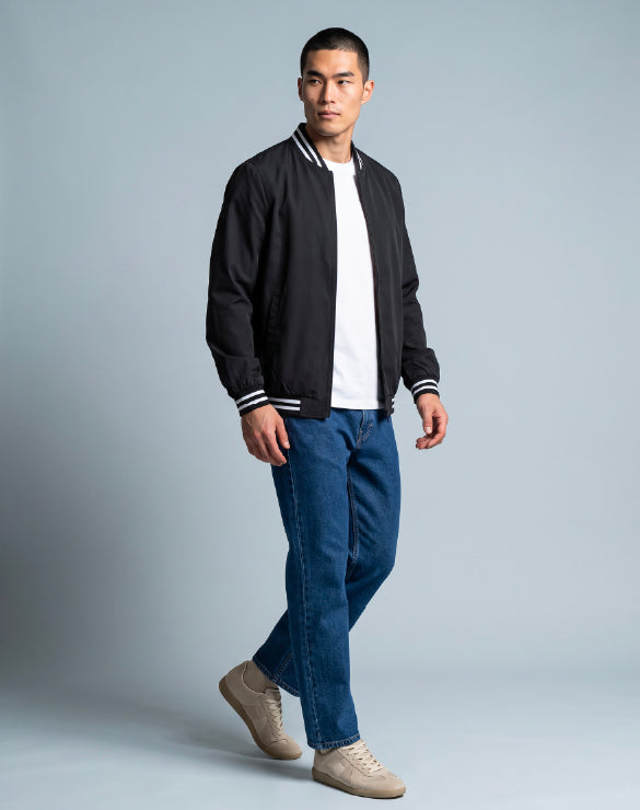Minimal Bomber Jacket