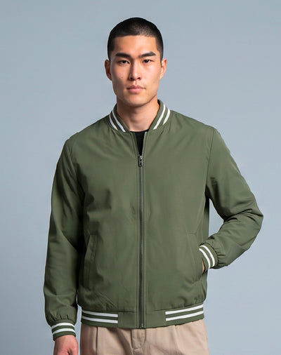 Minimal Bomber Jacket