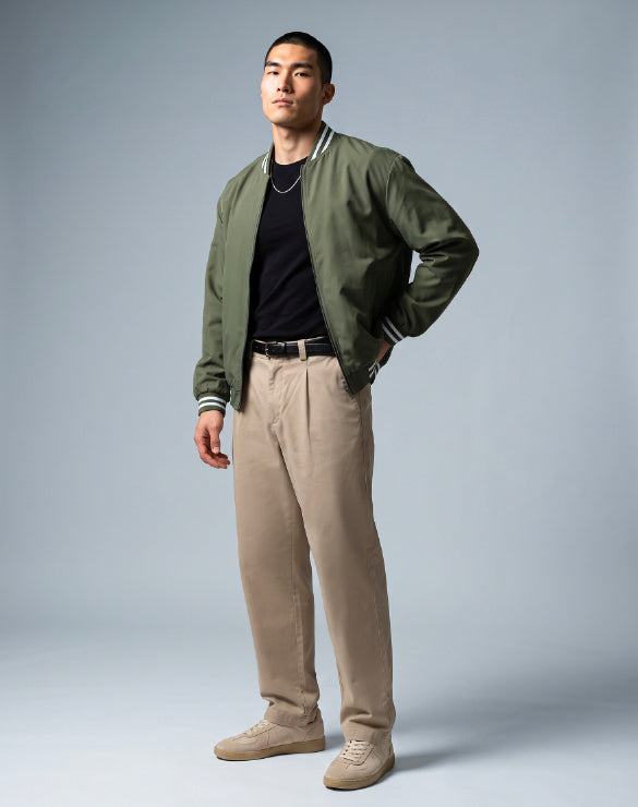 Minimal Bomber Jacket