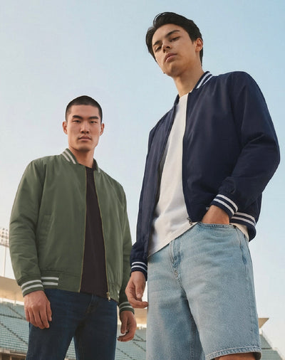 Minimal Bomber Jacket