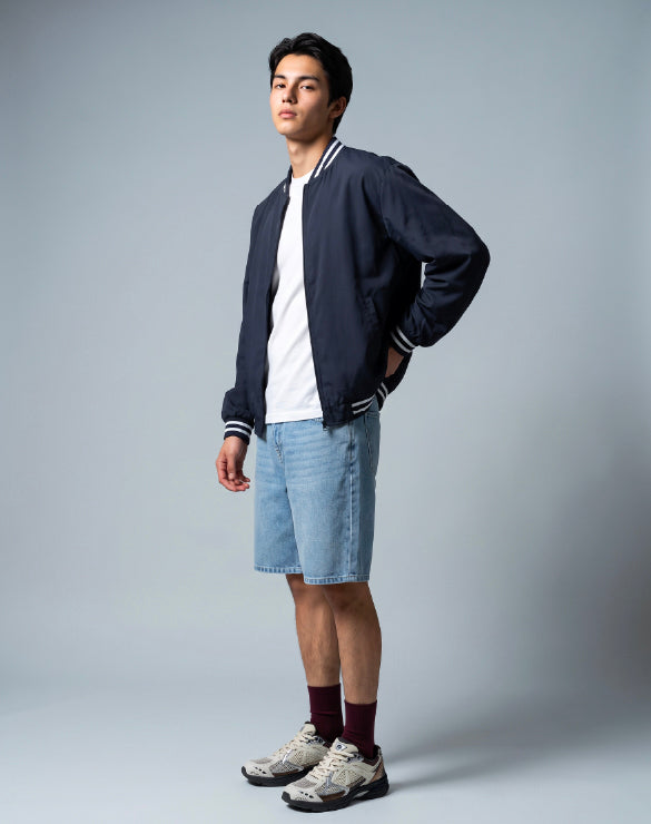 Minimal Bomber Jacket