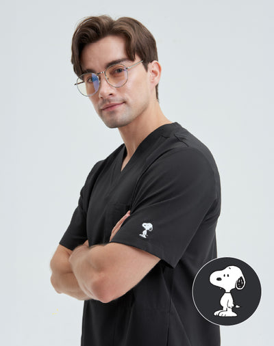 GQ Pro Med Men Scrub Shirt  (Premium) - PEANUTS™