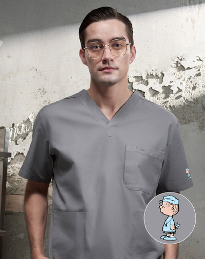 GQ Pro Med Men Scrub Shirt  (Premium) - PEANUTS™