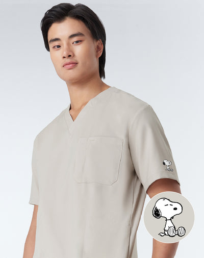 GQ Pro Med Men Scrub Shirt  (Premium) - PEANUTS™