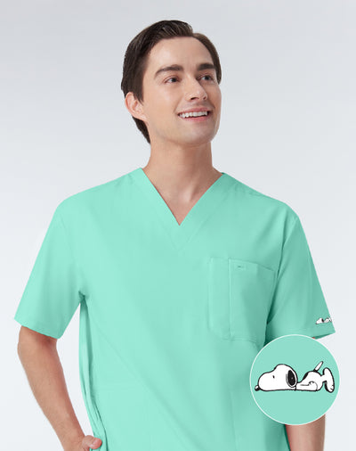 GQ Pro Med Men Scrub Shirt  (Premium) - PEANUTS™