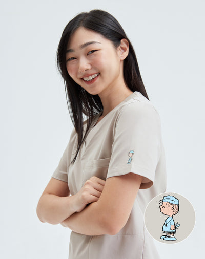 GQ Pro Med Women Scrub Shirt (Premium) - PEANUTS™