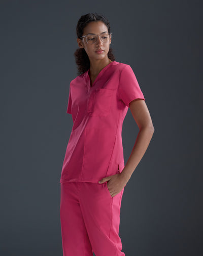 GQ Pro MED Premium Scrub Shirt - Breast Cancer