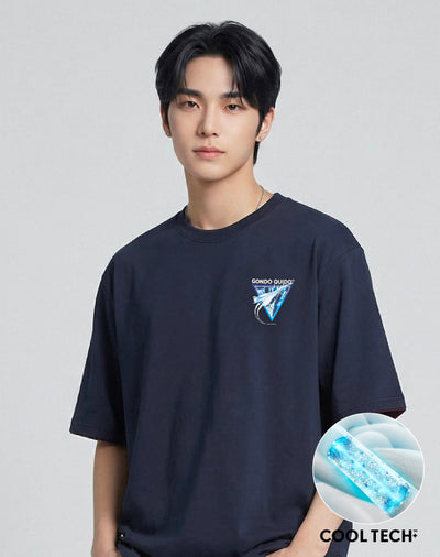 Cool Tech™+ Oversized T-shirt Print