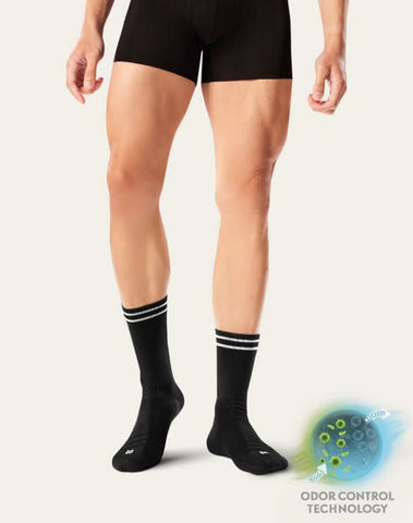 SMELLBLOCK™ Socks Sport Day Crew Collection [GQxBewell]